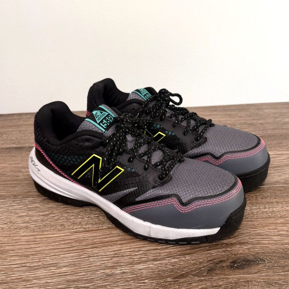 New Balance 589 v1 Industrial Safety Shoes Comp Toe EH SR W10.5 Wide M9